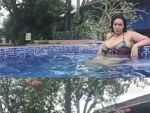 Watch Me Enjoying Myself in the Pool Wearing a Bikini