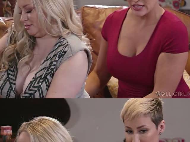 Darn great and unforgettable lesbian threesome with such a voracious Ryan Keely