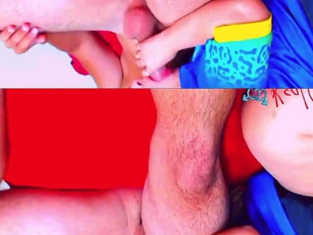 Wife Got Her Mouth on Her Husband's Friend - Blowjob