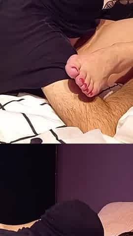 Hot pampering of a Milf - real orgasm by licking, fingering, toys