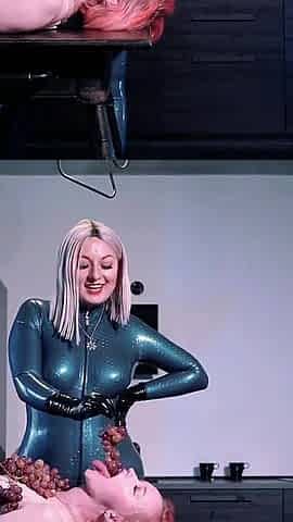 Sexual Erotic Fun Strap-on Lesbian Latex Pleasure