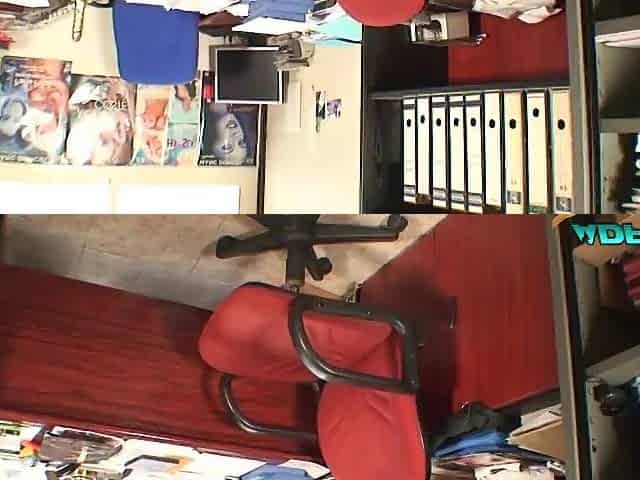 Aged mamma gets drilled in the butt at a job interview