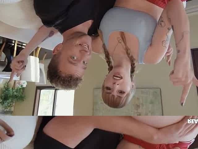 Horny Threesome Sex With Angel Youngs