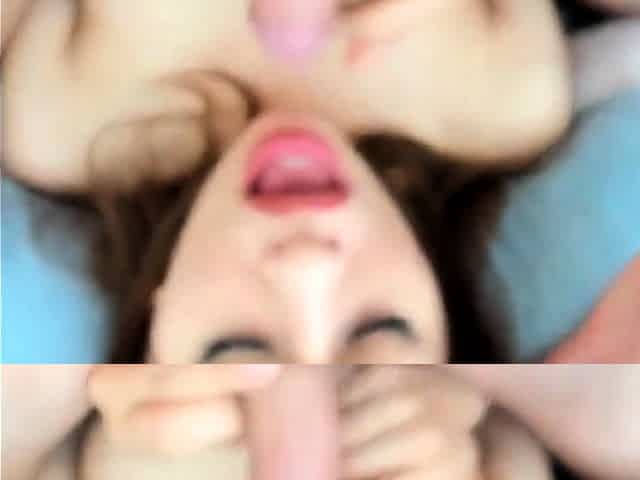 Rough Deep Throat Face Fuck on Webcam