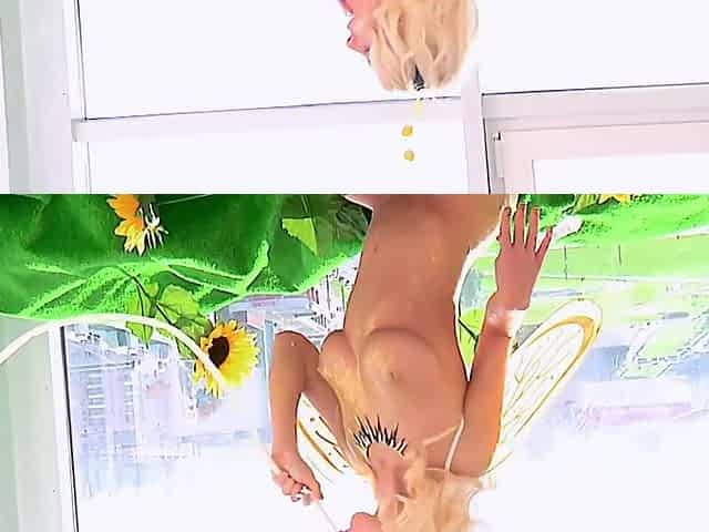 Cute Enema Beauty Squirting Hot Milk