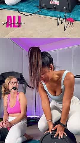 My Best Friend and I: Riding Two Fucking Machines Until We Both Cum