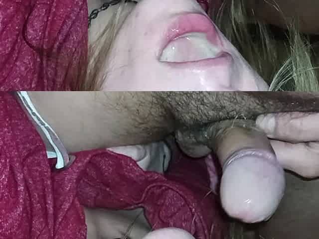 Real Amateur Blowjob and Cumshot Compilation