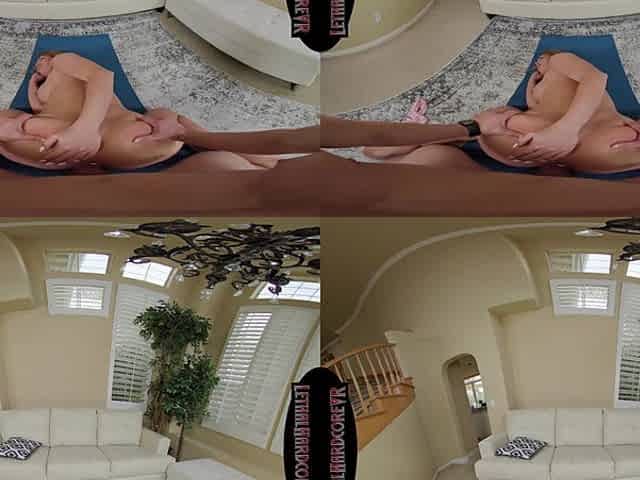 Limber Aurora Uses Yoga To Seduce A 10 Inch Cock, Scene #01