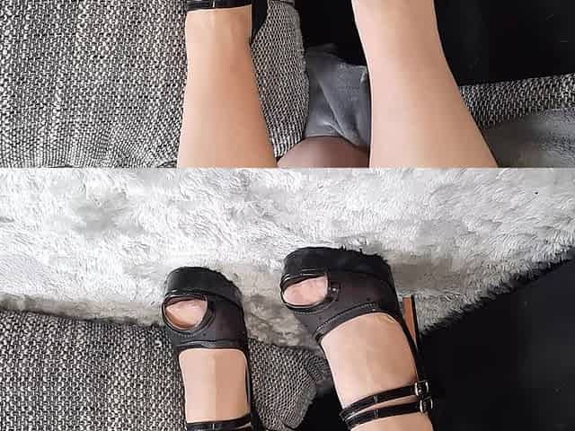 I'm Wearing a Nylon and High Heels