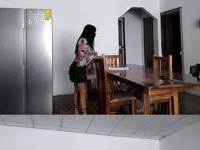 Hot Woman Is Excited to Spread Her Legs and Show Her Ass to Strangers in Her House