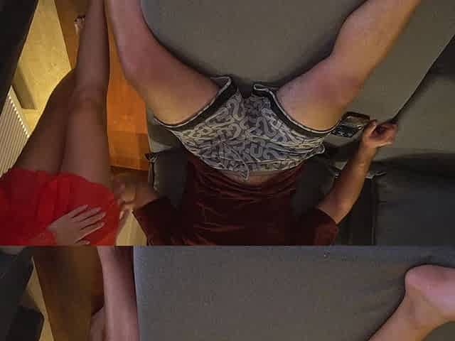 My Hot Wife Was Riding Me, so I Fucked Her and Came on Her Ass