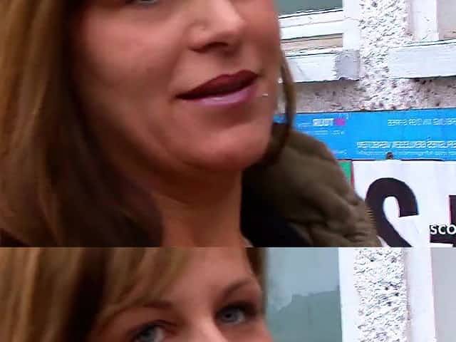 SCOUT69 - GERMAN MOMMY PICKUP AND BANG BY GIANT KNOB AT STREET CASTING