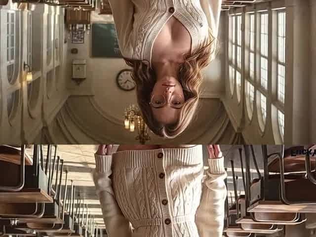 I love licking the cum off my worst student's jock.[AI]