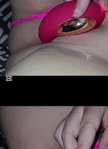 SA beauty trying fresh toy