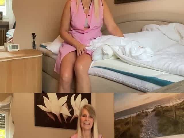 Housewives Report- Cleaning A Guest Room For A House Friend