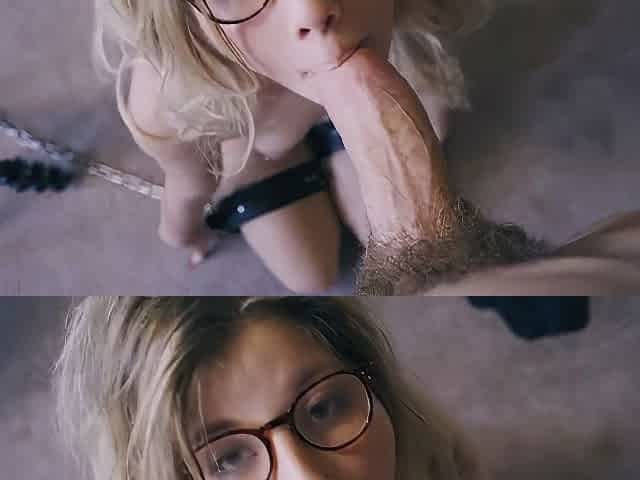 Teen 18+ With Glasses Receives Creampie - Vienna Rose