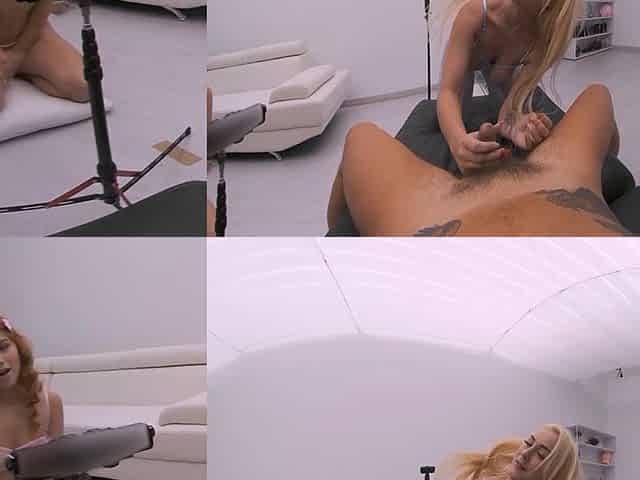 Two Teens in 13 Men Bukkake Gangbang (part I)