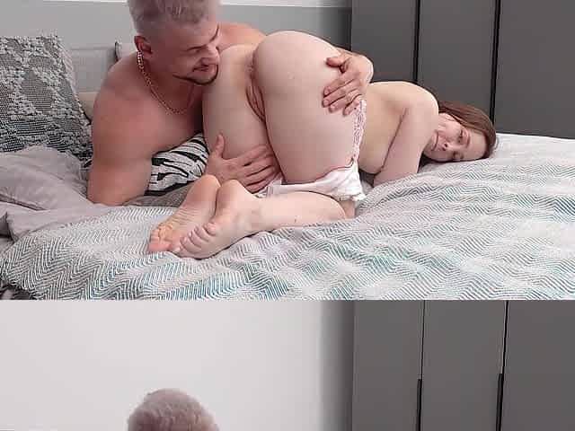I CUM from a large shlong in my booty,anal invasion turns me on