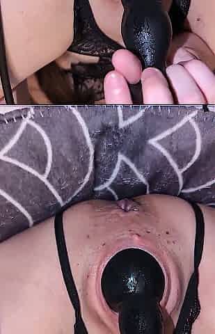 Vagina Inflatable Stretching & Gaping - Part two