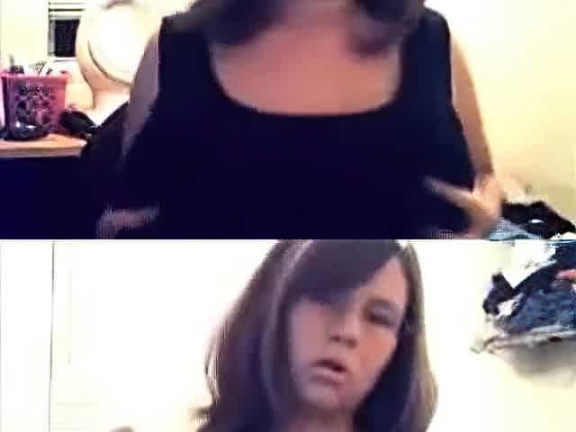 Big-Titted Nerdy Webcam Girl