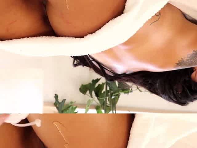 Kinky Spa - Petite Latina Gina Valentina rides big cock