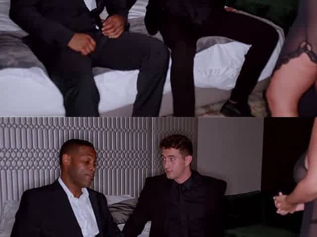 Interracial Threesome with La Sirena 69 Getting a Sex Lesson
