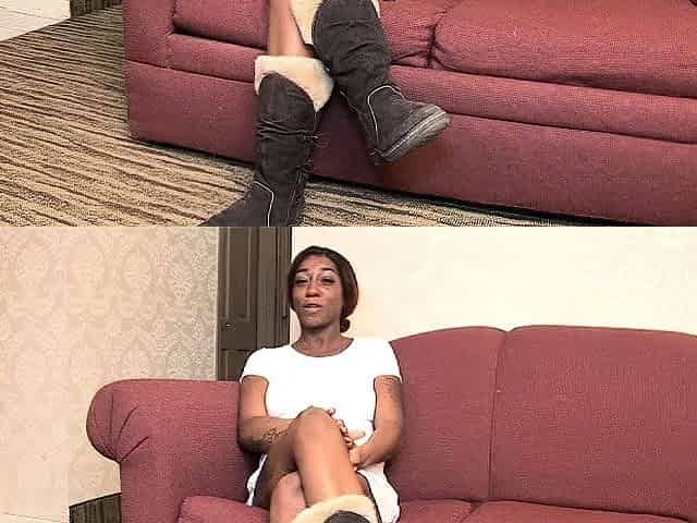 Hot Black Maid Does Some Webcam Black and Ebony