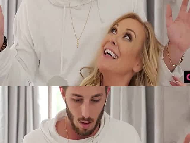 Stepmom Empties Stepsons Balls With Her Neglected Fuck Hole