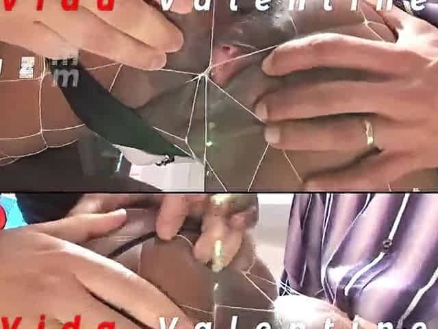 Vida & Jazmine BBC double penetration Three-some