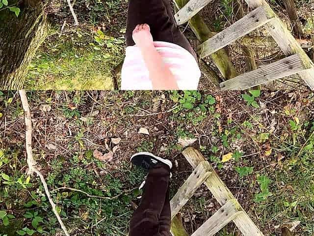 Lean on the Ladder and Show Me Your Tits for Slapping