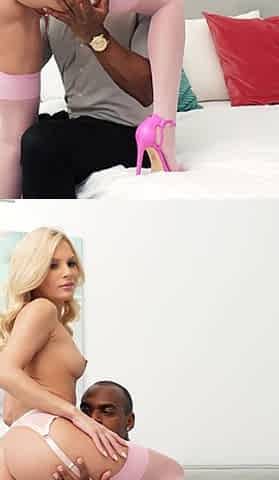 Candee Licious Interracial Behind the Scenes