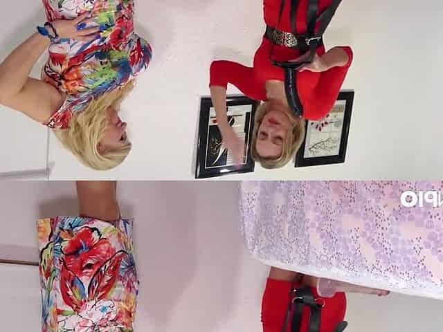 OldNanny - Curvy Golden-haired mother I'd like to fuck Dominates Hawt Golden-haired With Ding-dong