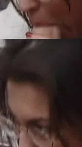 Glasses-wearing Brunette Gets Pounded in Retro Hardcore Fuck