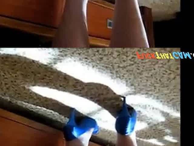 Mature Madame Cleans in Webcam Video