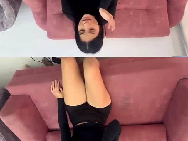 Blowjob cum in throat from legitimate yr old latina - pure