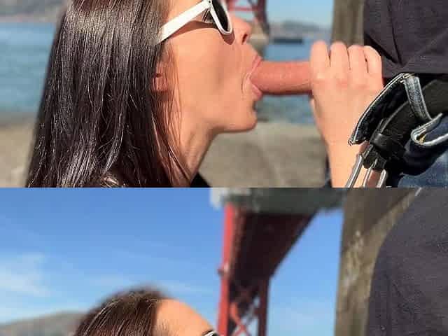 Brunette amateur blowjob and cock riding to earn some cash