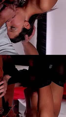 Sexy Teen Babe Getting Her Ass Licked and Pussy Fucked