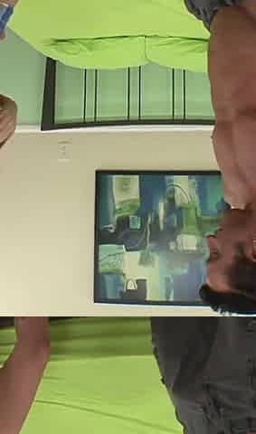 Hot brunette babe gets fucked in various positions