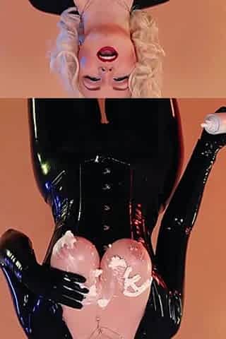 Amazing Latex Rubber Catsuit Videos Compilation by Model Free Fetish Porn Video