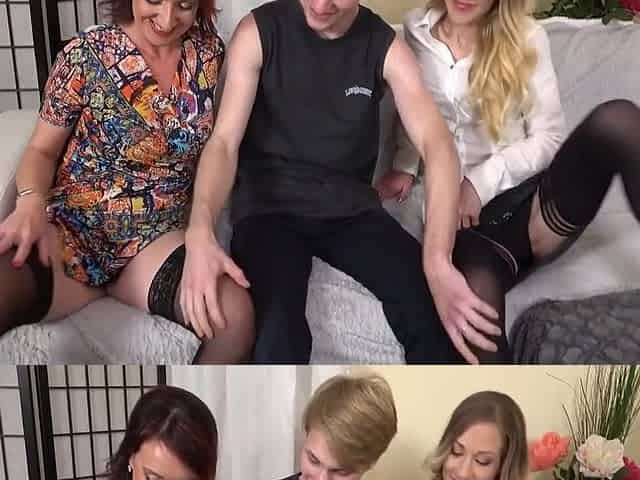 Mature Threesome With Two Horny Cougars Lindsey With Gwen Cortez