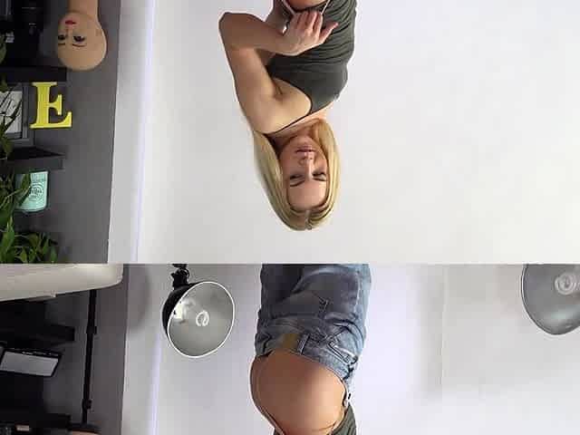Hairy blonde loves to suck him
