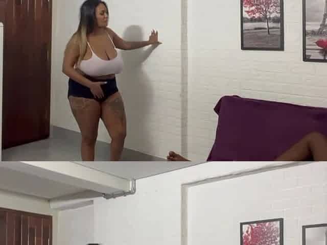 Busty Brunette With Massive Tits Enjoys Intense Deep Anal Session