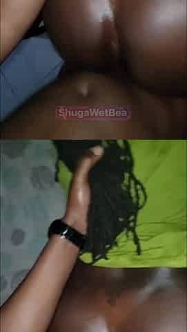 Black playgirl screwed doggystyle