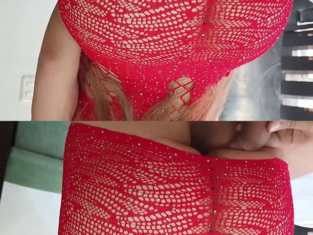 Curvy Latina MILF Hot Friend Wife, Ardente Desire Titjob and Cum on Tits Cleanup, Real