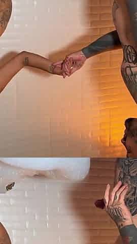 Fucking the Beautiful Young Colombian Allison Sweet in a Jacuzzi