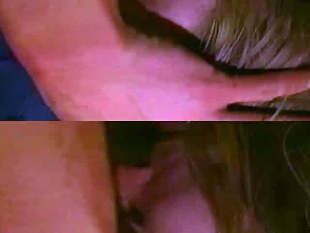 Busty platinum blonde teen super bitch with XXX suck off