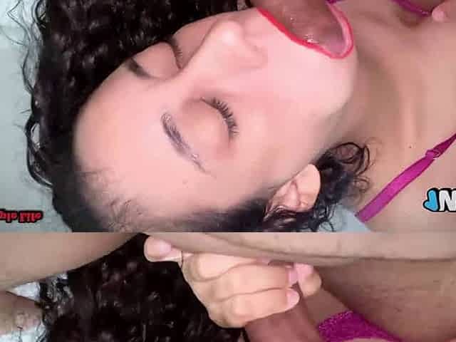 My manager took me to the motel and BOINKED my booty on all fours - ass-fuck creampie!