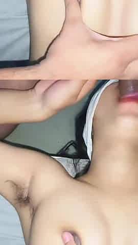 Sloppy Deep Throat by Hot Girl and Cum Swallowing Happy Ending