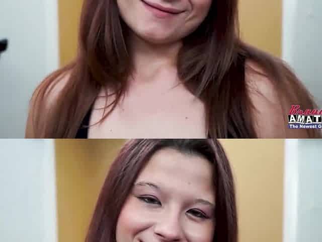 Brunette hair Coed Claire Gets An Anal Trick And Palatable Cum Treat!