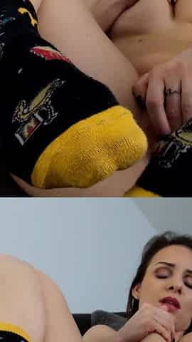 Fucking in Socks Incl. Footjob! Uncut